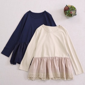 3色／裾レースインナートップス ・8779