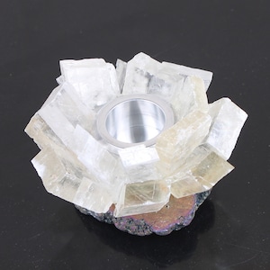 クリスタルソーサリー Ⅰ 鉱物キャンドルホルダーM23396