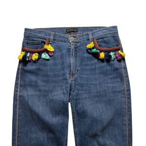 ETRO ethnic denim pants