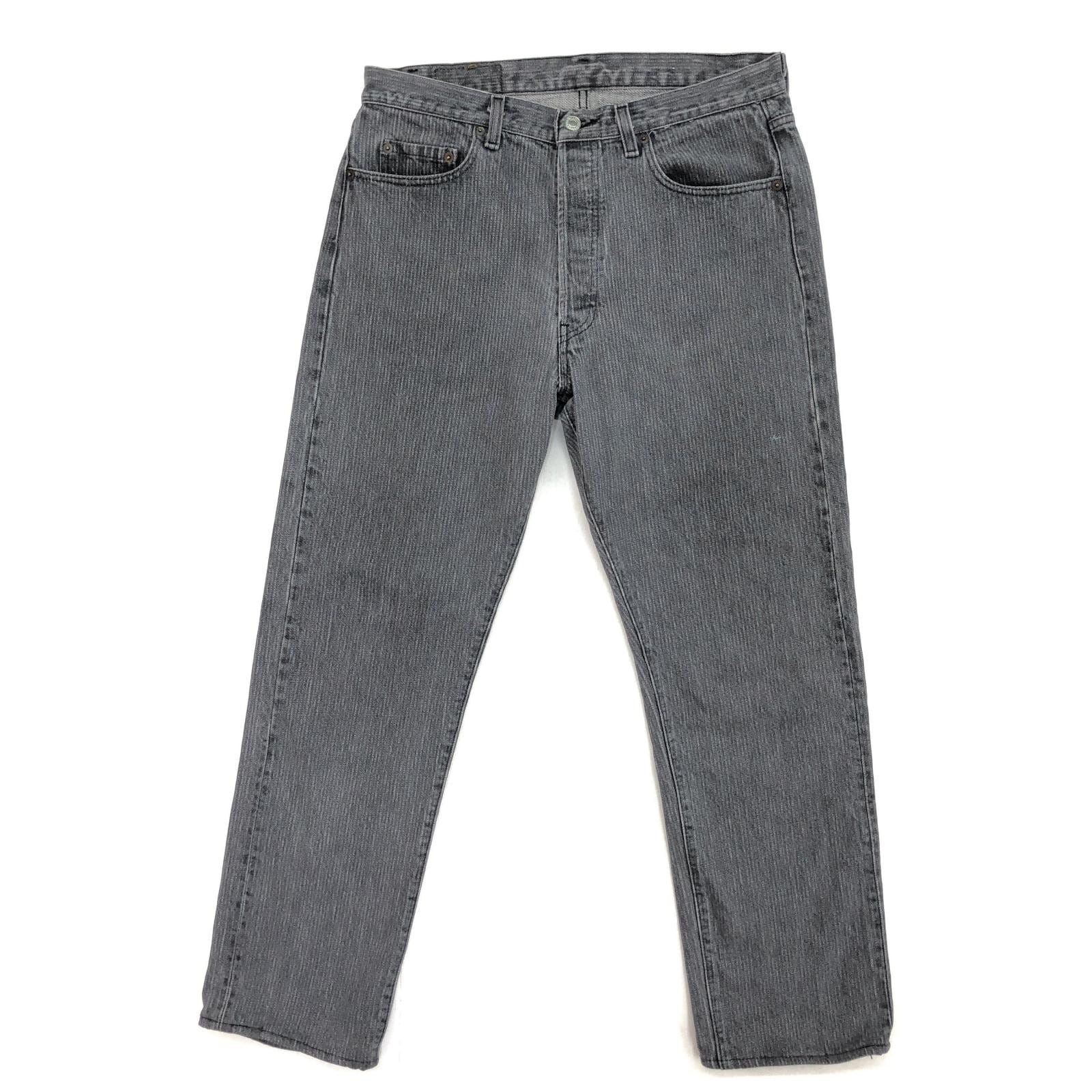 LEVI'S 501-0619 80年代 USA製 脇割 ハチマル ストライプ ストライプ