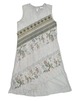 DoReMi Unique Series –  Gray Patchwork Sleeveless Dress