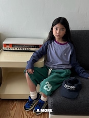 【取寄】A MORE カラーキューブTシャツ|秋服|韓国子供服|26/AT