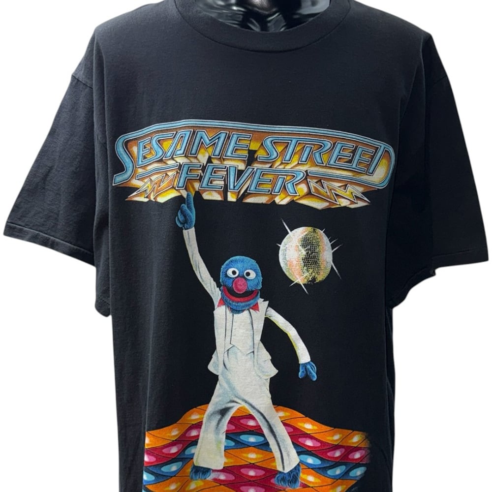 SESAMI STREET】セサミストリート SATURDAY NIGHT FEVER Vintage T