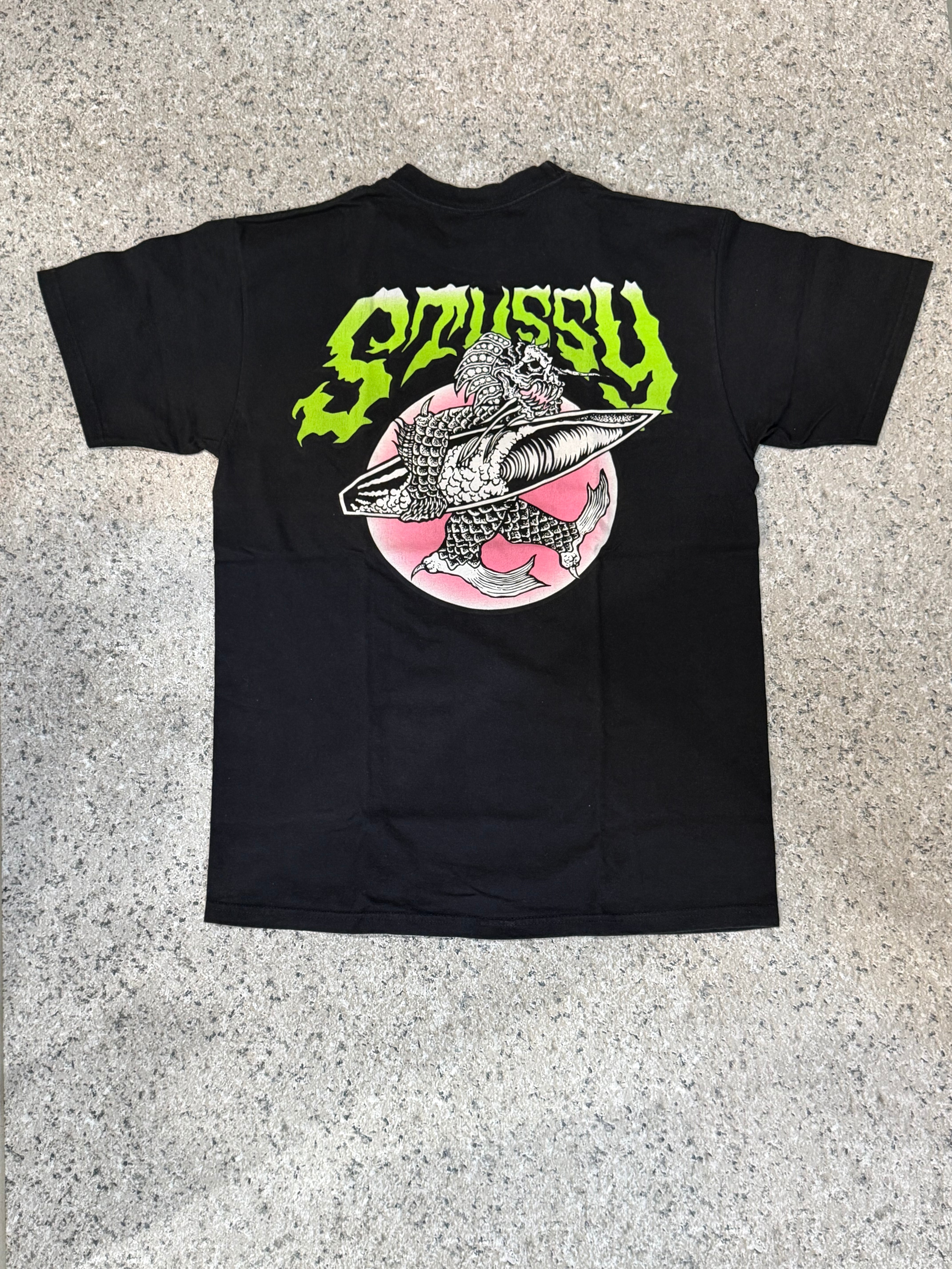 00s STUSSY/Kids photo Tee/M/Mexico製/キッズフォトT/Tシャツ