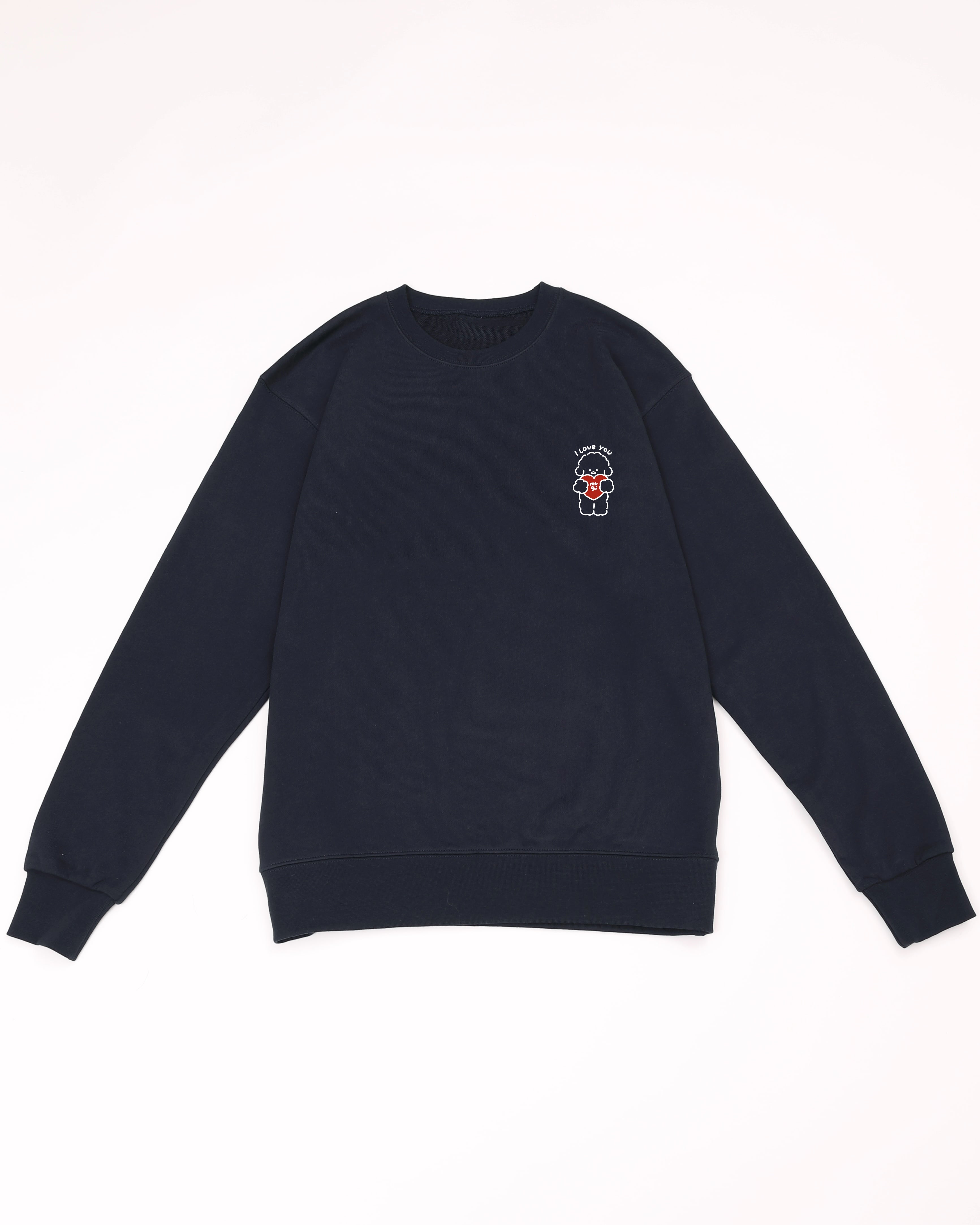 mugiページ Mugi Sweat Shirts Navy | tombonia