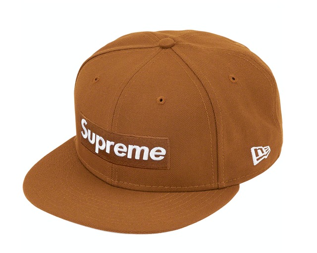 supreme money box logo new era 7 1/2