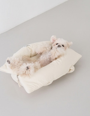 予約【aperty】wide bag (ivory)