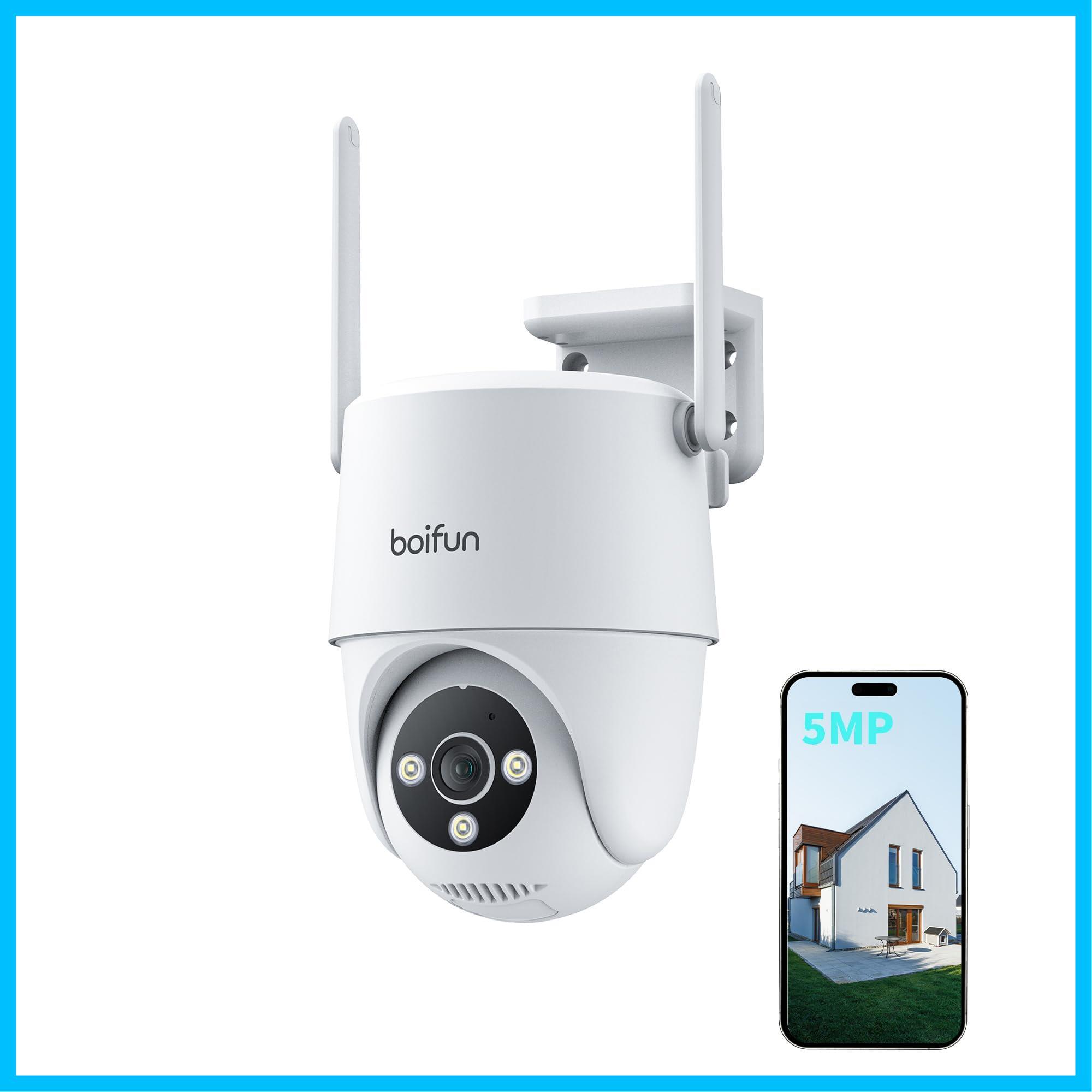 ANRAN 500万超高画素 24時間常時録画 屋外用防犯カメラ２個セット♡ 41xahlU2I8L.jpg