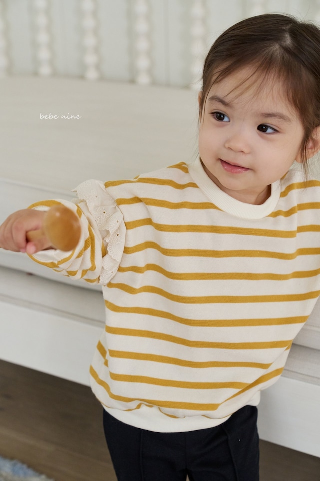 *即納* bebenine ボニーフリルスエット