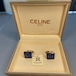 CELINE 馬車ロゴ カフリンクス ゴールドカラー #193b