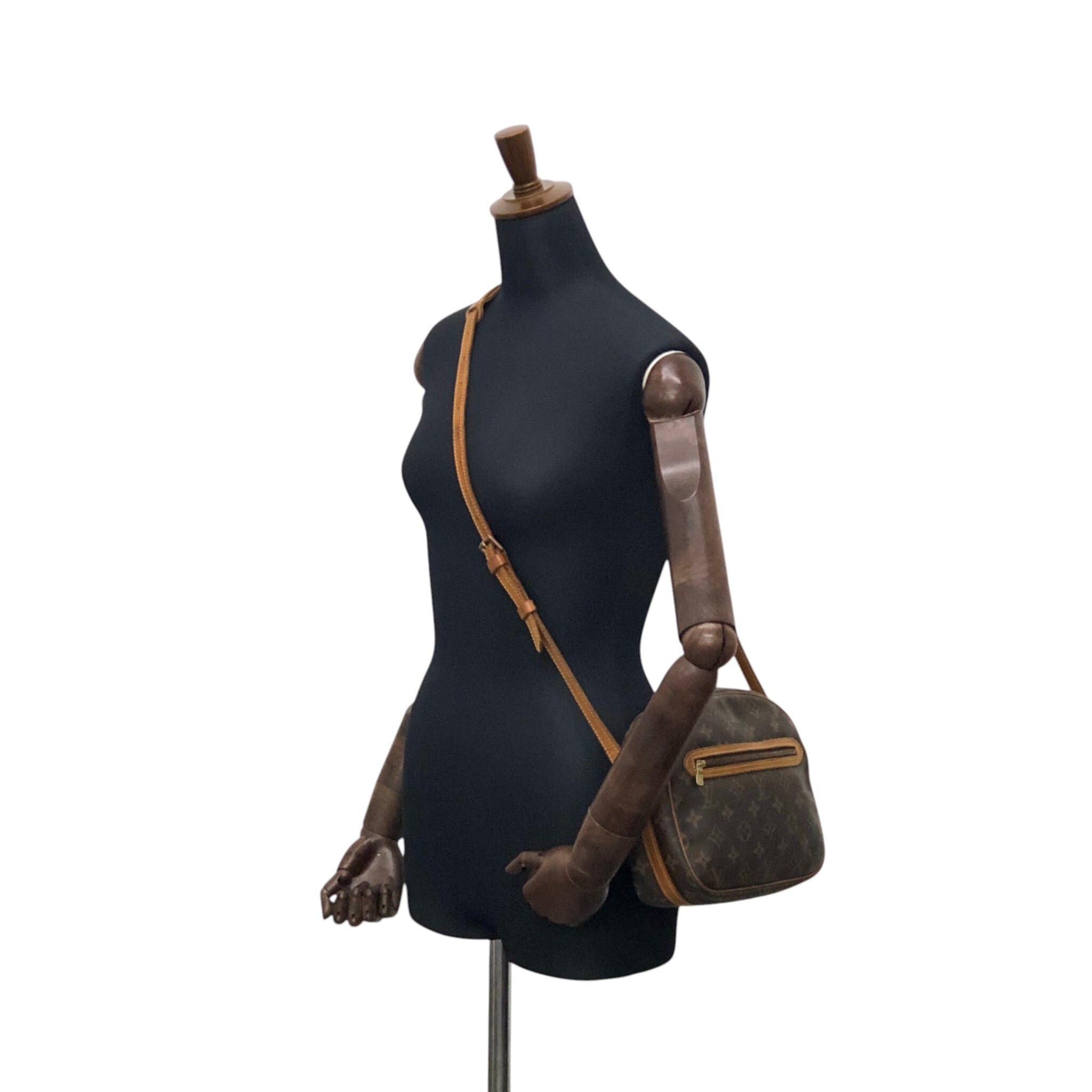 LOUIS VUITTON ルイヴィトン モノグラム ショルダーバッグ ブラウン