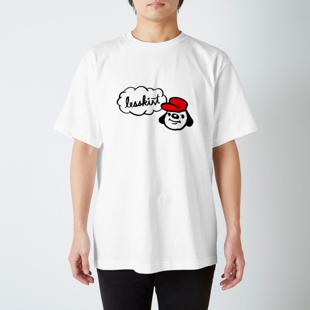 Logo T-SHIRT（WHITE） | lesskirt