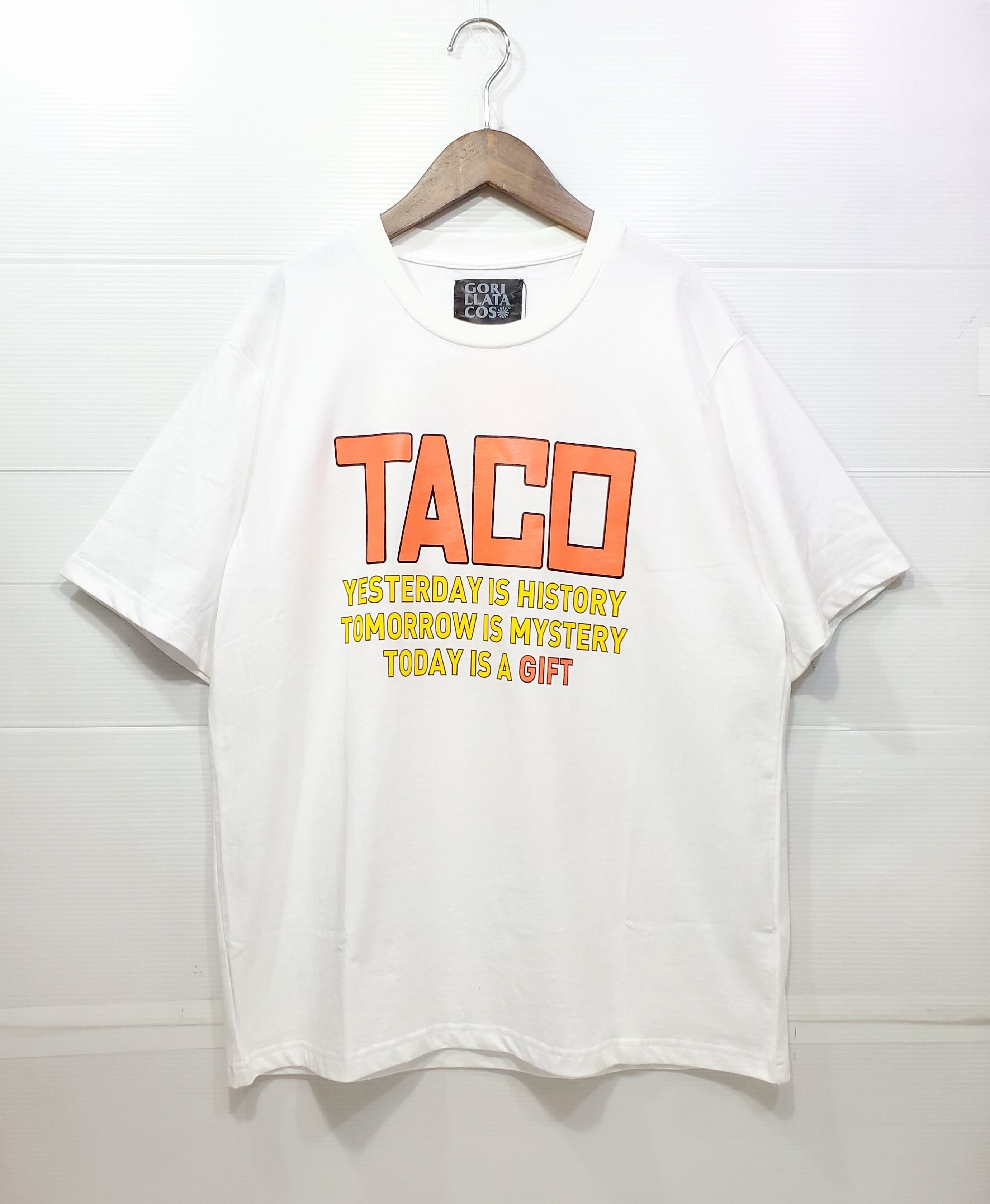 GORILLATACOS  TACO  TEE (WHT)