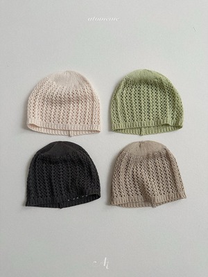 [atomeme] Milk tea beanie / [아토메메] 밀크티비니