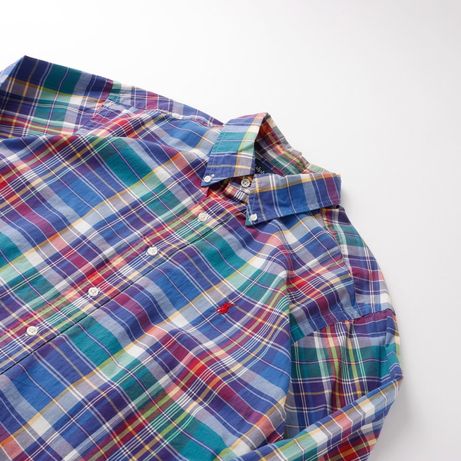 極美品】90s Ralph Lauren special B.D. cotton check shirt mint
