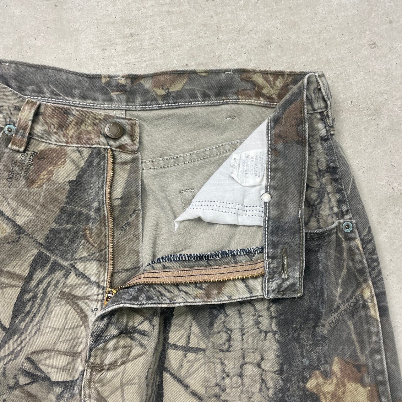 Wrangler ラングラー ダブルニー リアルツリーカモ 迷彩パンツ メンズ 