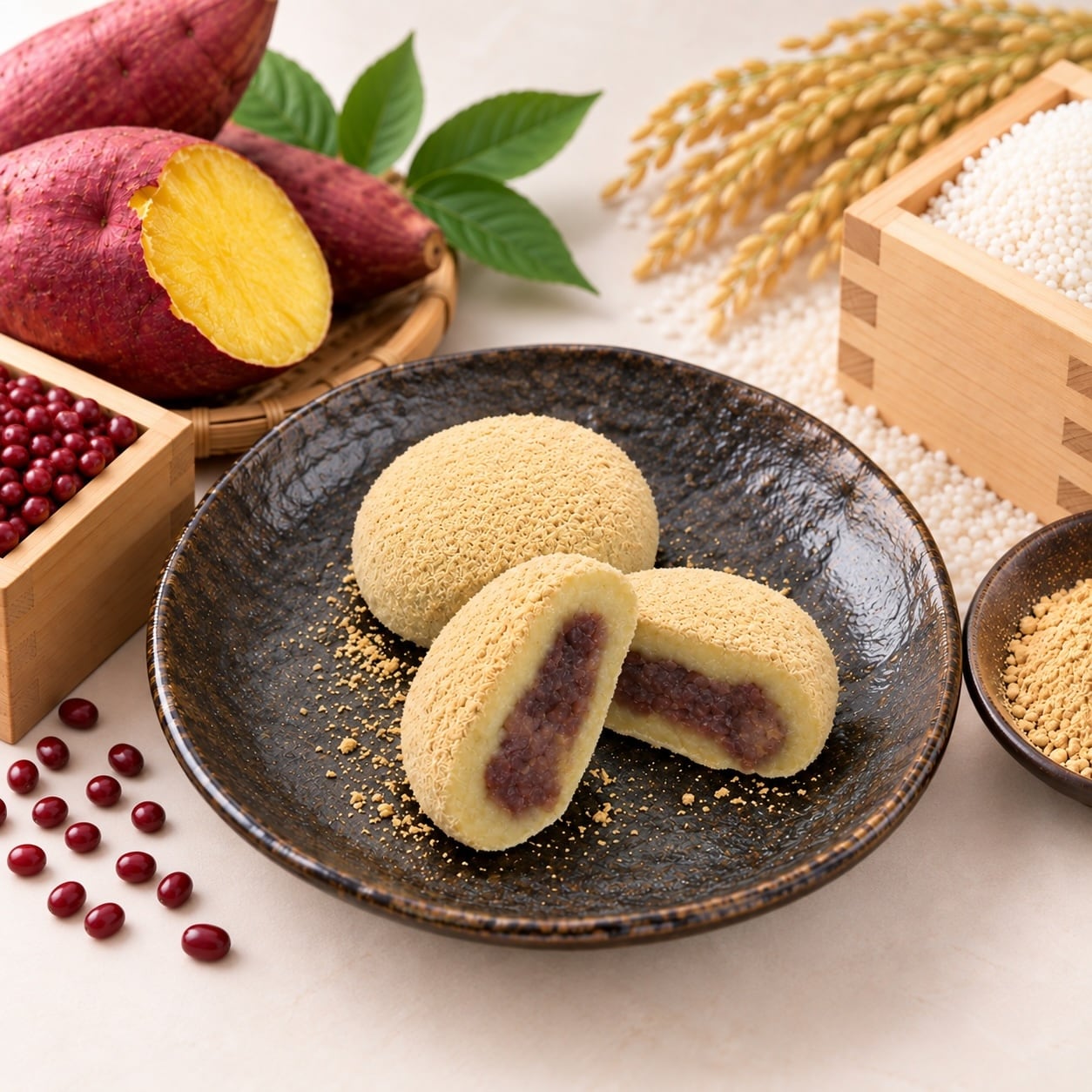 ねったぼ 2種10個入セット 【冷凍便】 いも餅 ねりくり 郷土菓子