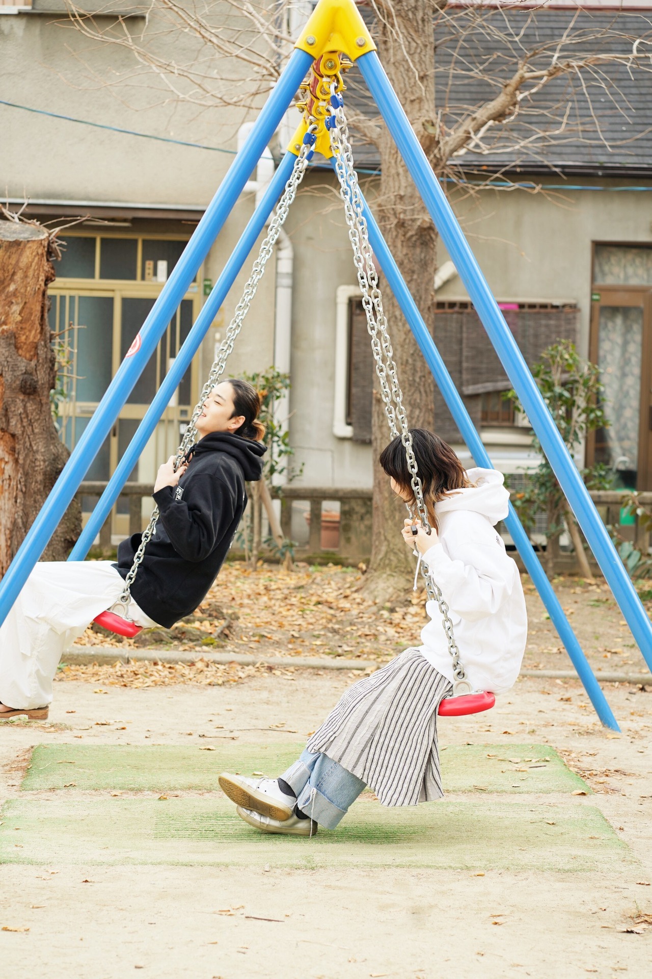 四畳半帝国Hoodie-mono　黒