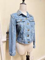 ''GLAD NEWS'' star denim jacket