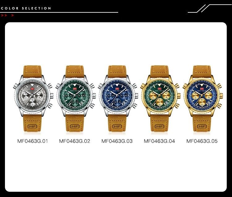 MINIFOCUS 0463G ミニフォーカス メンズ 腕時計 クロノグラフ | MINIFOCUS