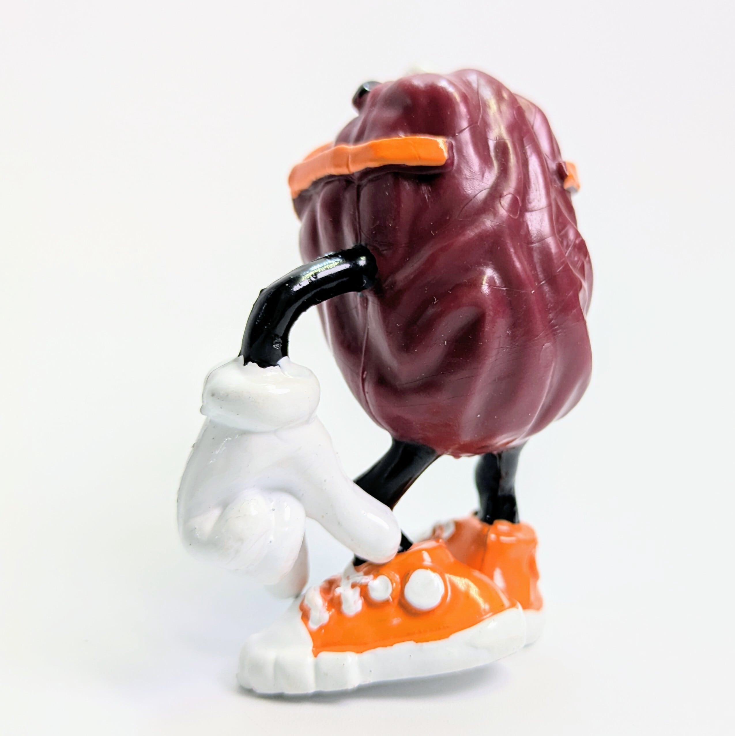 ☆VINTAGE☆【California Raisins(カリフォルニアレーズン)】 1987-1988 Justin X. Grape & Ben Indasun PVC Mサイズ2体SET 〚アメリカン雑貨 アメトイ〛