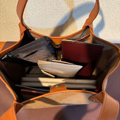 B.stuff　パラフィンキャンバストートバッグ(小)