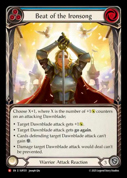 SUP251【EN】【Warrior】アイアンソングの鼓動/Beat of the Ironsong 画像