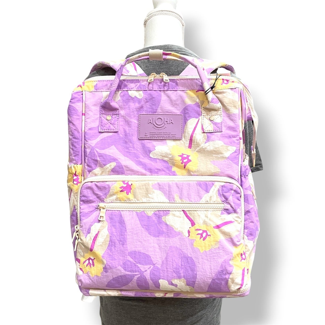 ALOHA COLLECTION】 ル・ベベ リュック Makana オーキッド