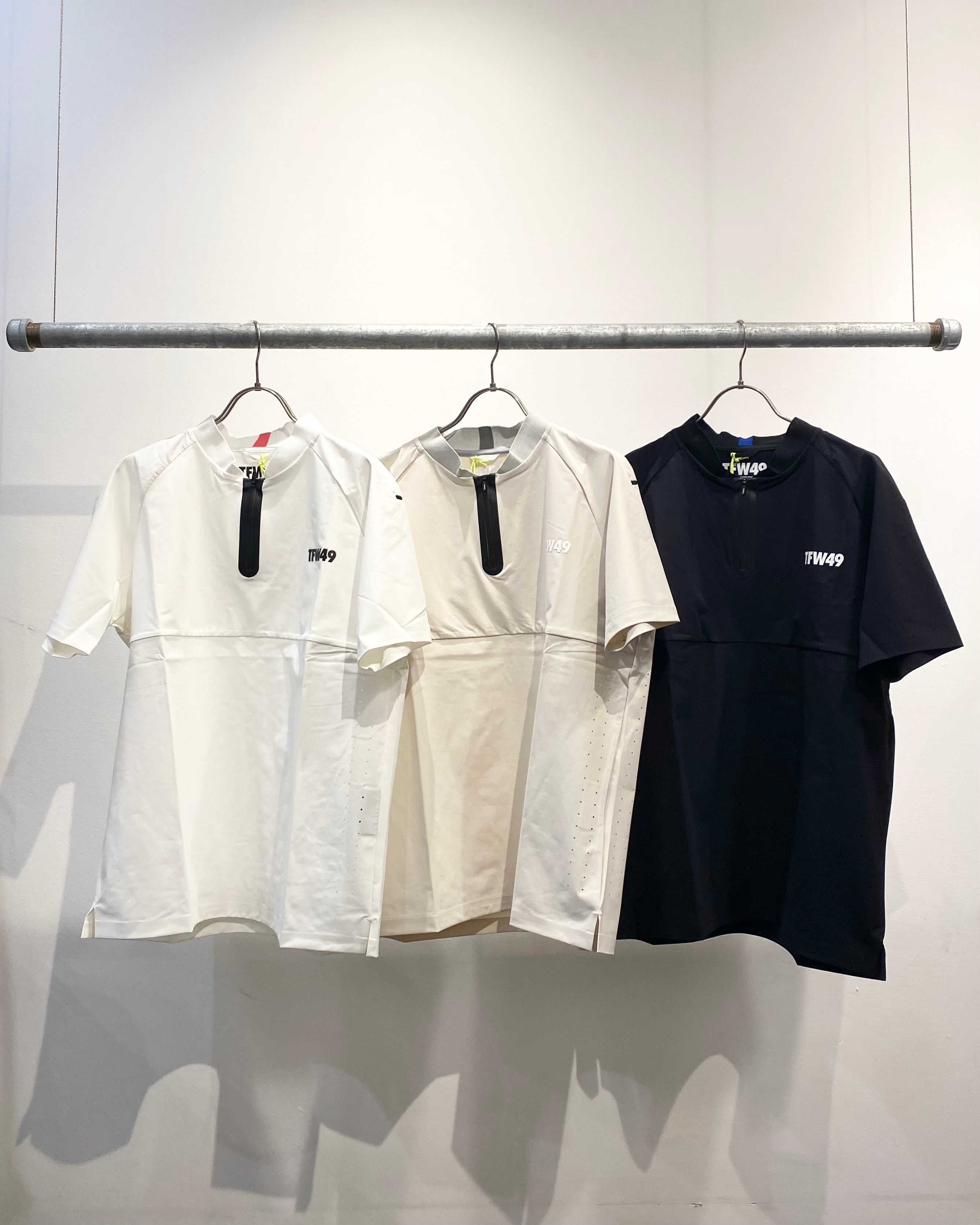 TFW49】《MEN'S》S/S NO COLLAR POLO | Sandy GOLF