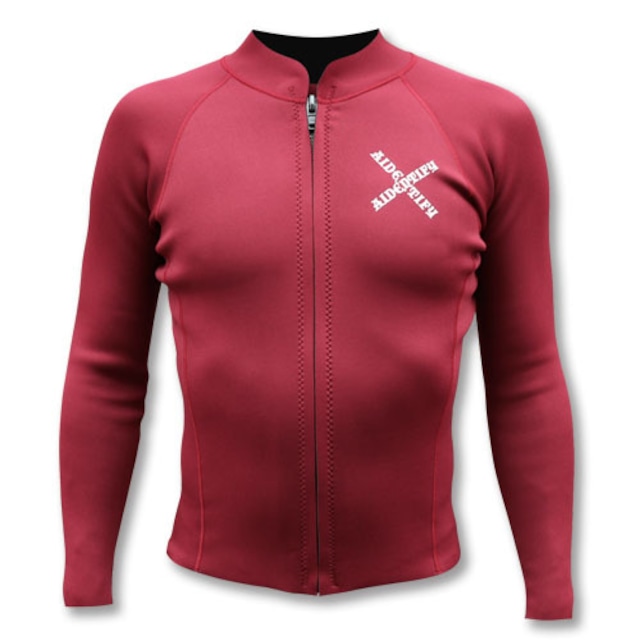 1mm Thin Jersey Jackets "WINE"