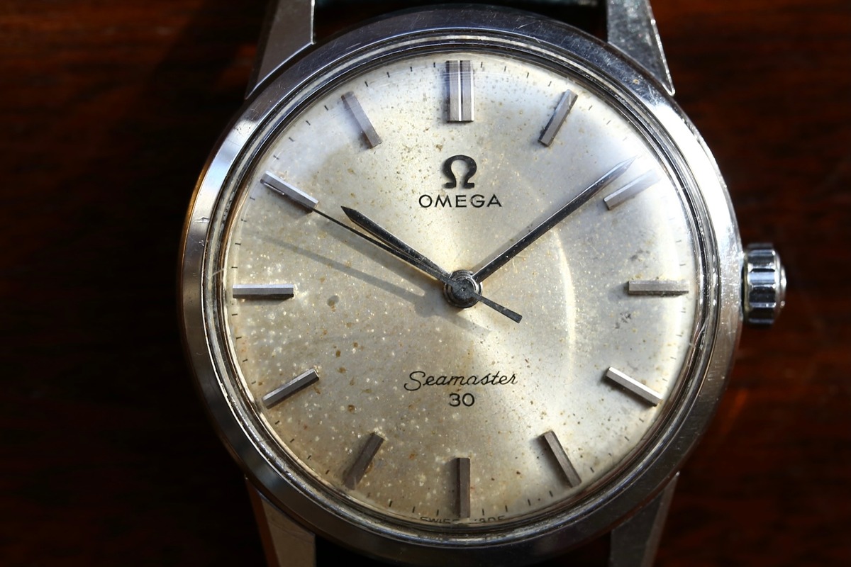 OMEGA】 1963 オメガ シーマスター 30 エイジングダイヤル ノンデイト 