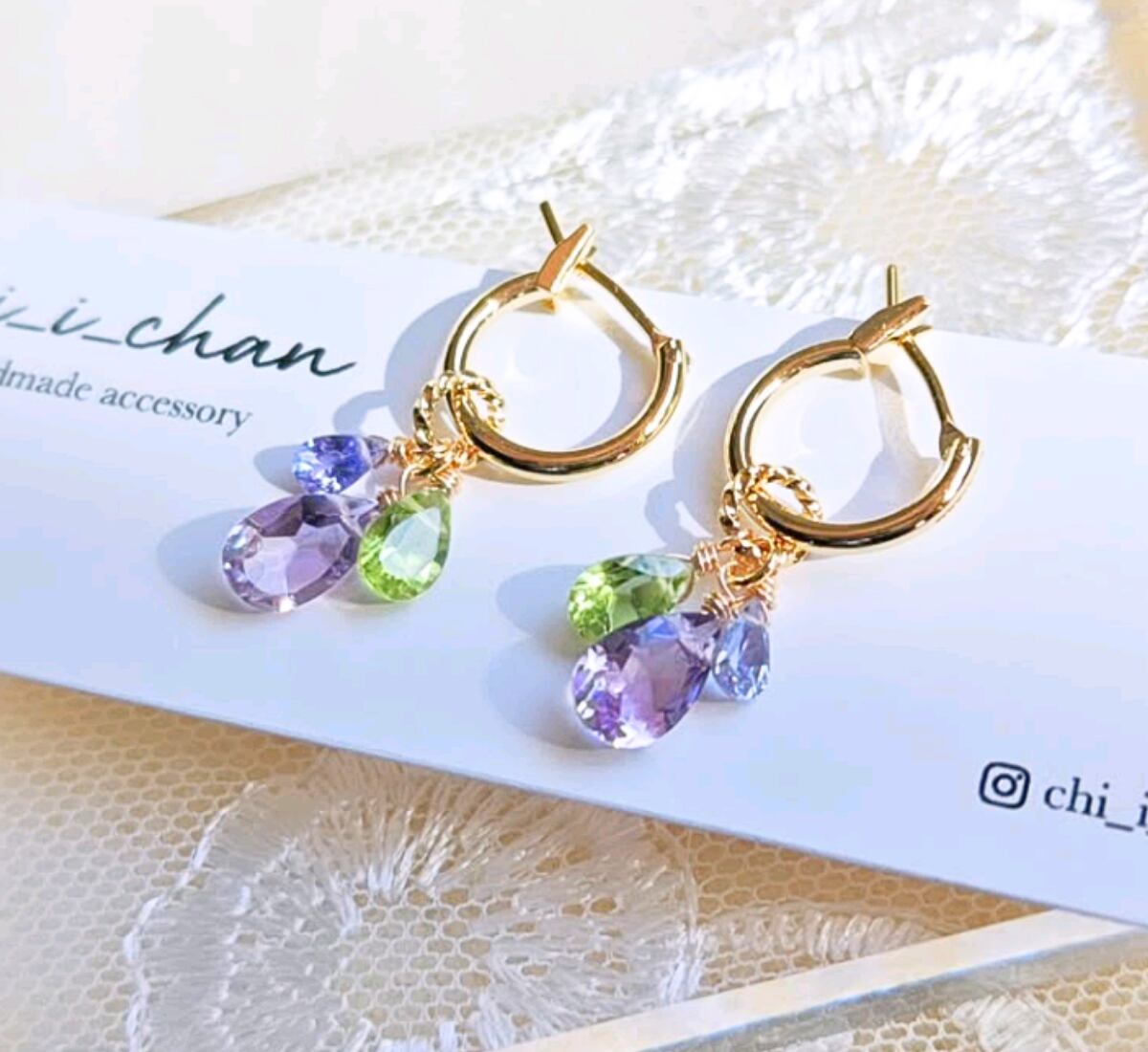 《カスタムコレクション》煌めく宝石 思いのままに楽しむ天然石チャーム