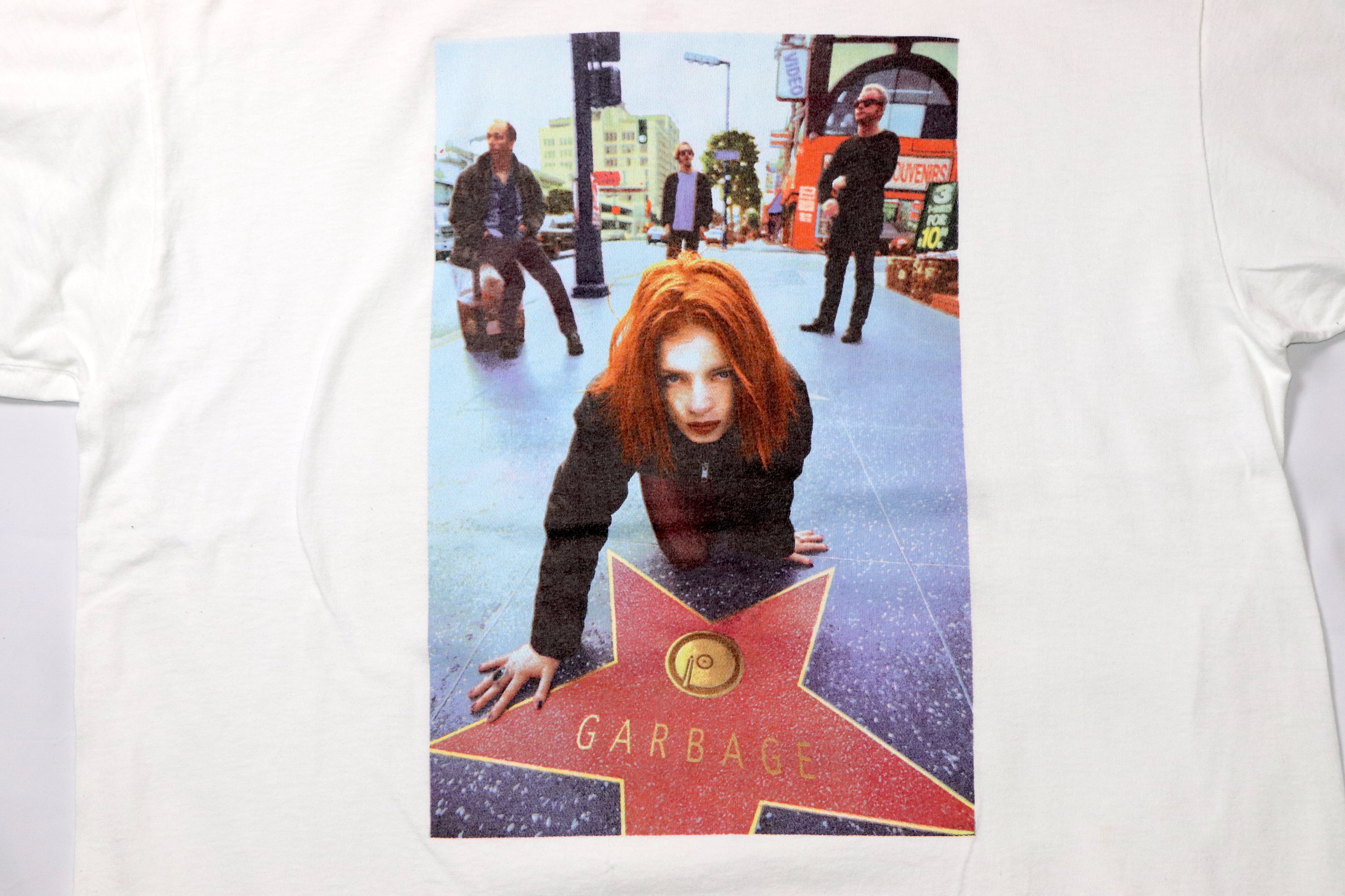 90s Garbage T-shirt | 1999 used clothing store