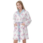 Women's Short Bathrobe 4287