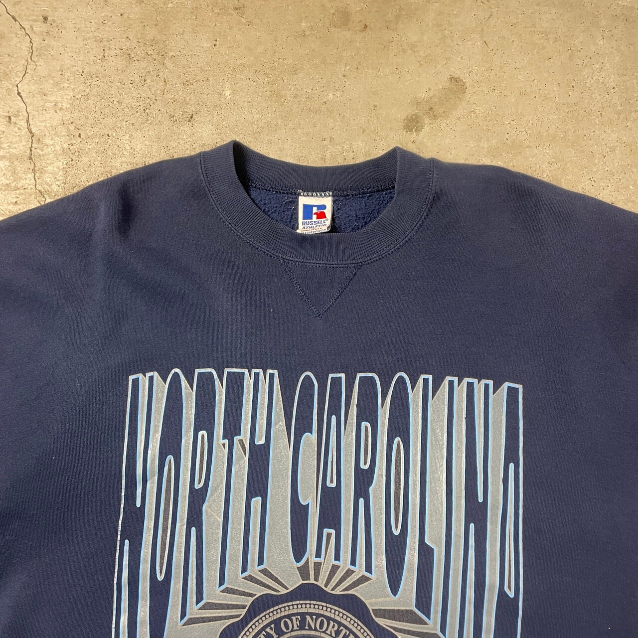 90年代 USA製 RUSSELL ATHLETIC ラッセル NORTH CAROLINA カレッジ 