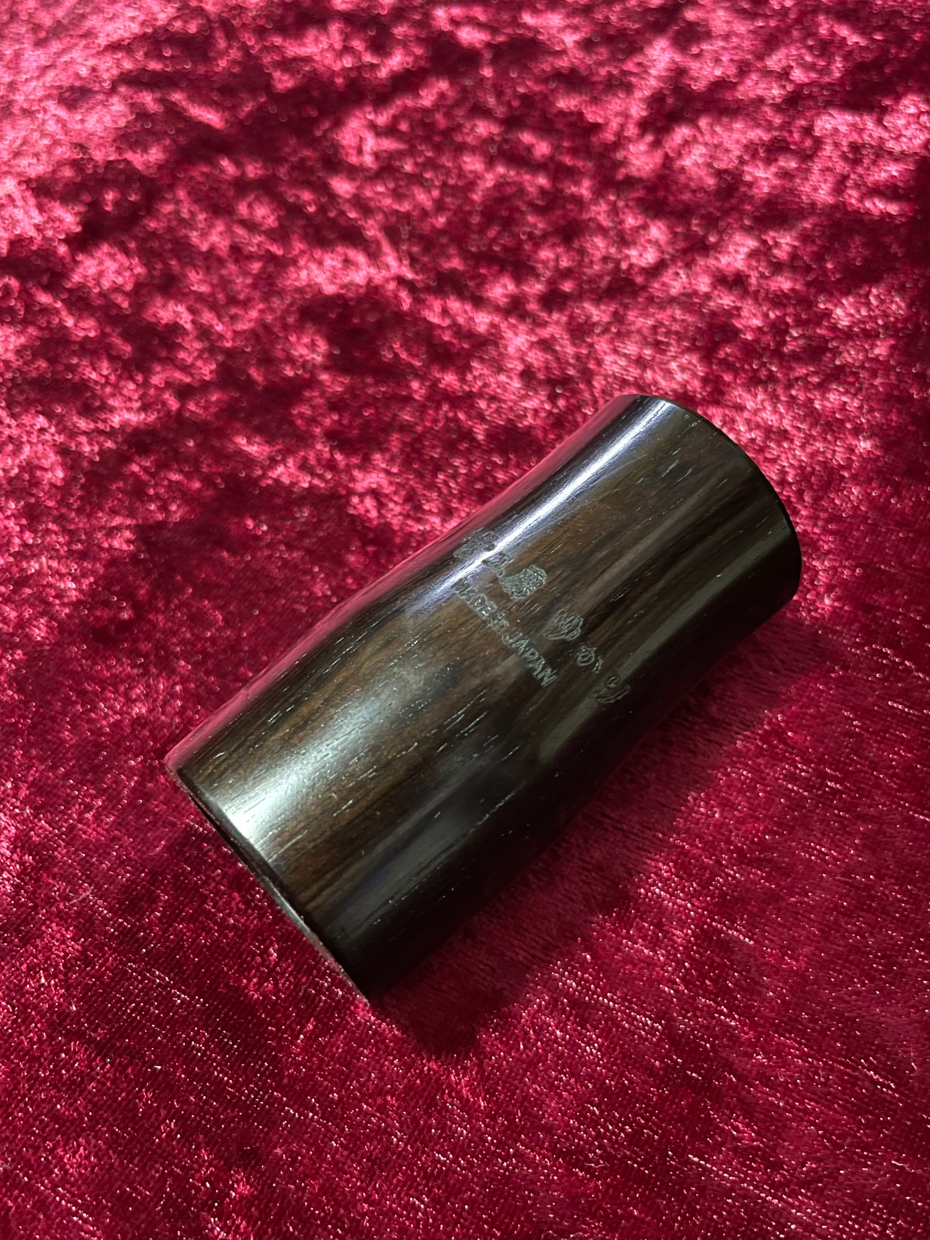 管工房ゆかり製クラリネットバレル パープルハート65mm