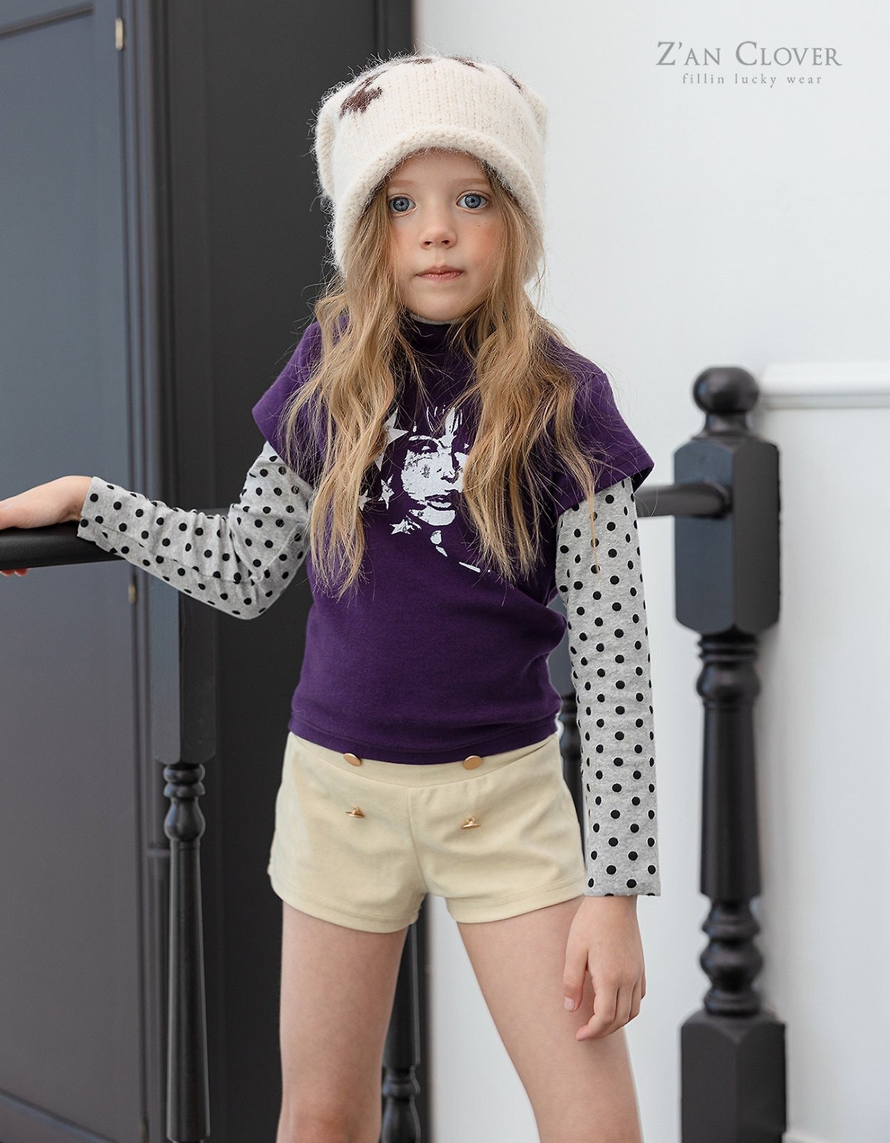 ZAN CLOVER［取寄］star face tee 26winter
