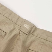 Cutter & Buck カッターアンドバック ストライプ タック スラックス パンツ 92/ベージュ メンズ ゴルフ