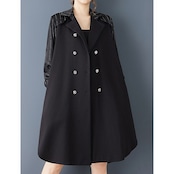 ストライプ 切り替え ダブルジャケット 60058