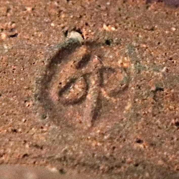 向日窯・河合卯之助・能装飴・赤茶碗・No.190518-068・梱包サイズ60