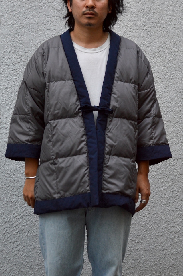 ZANTER 6771 REVERSIBLE DOWN HANTEN Made in Japan Down 90/10 800FILL ザンター 半纏 ハンテンダウン リバーシブル NAVY