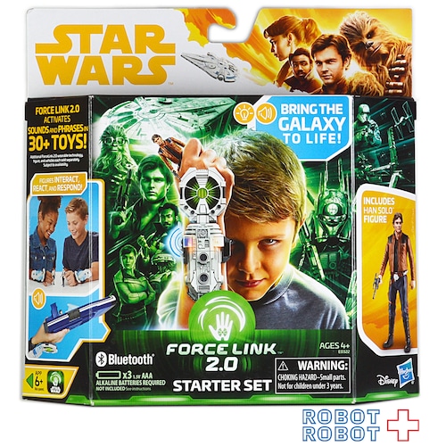 スター・ウォーズ フォースリンク2.0 スターターセット ハン・ソロ フィギュア付属