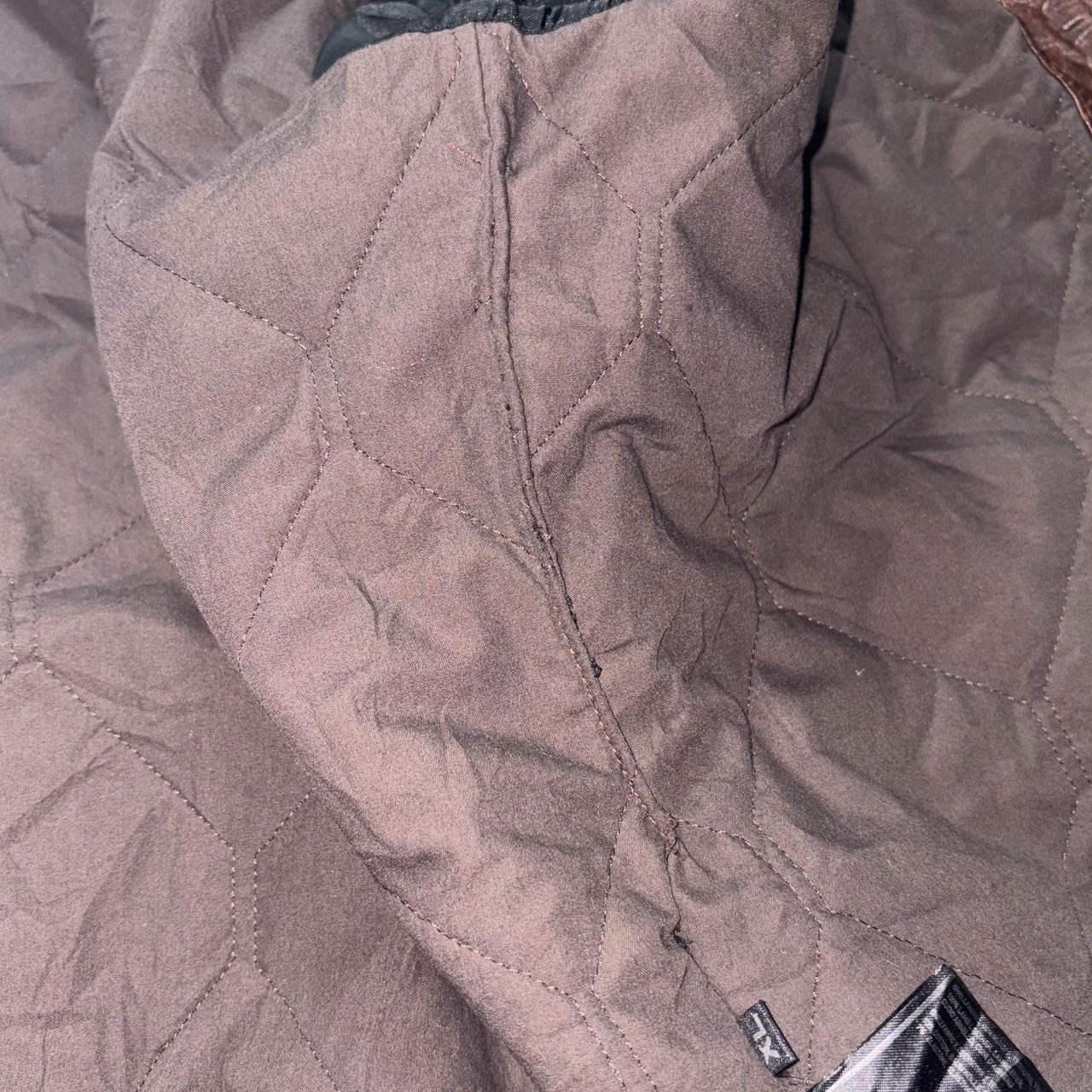 CLOSED lamb leather flight jacket