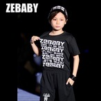 ZEBABY PHRASE BLACK T-SHIRT (税込み）