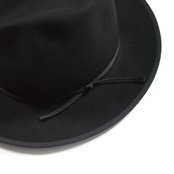 RACAL / Pocketable Fedra Hat【ブラック】