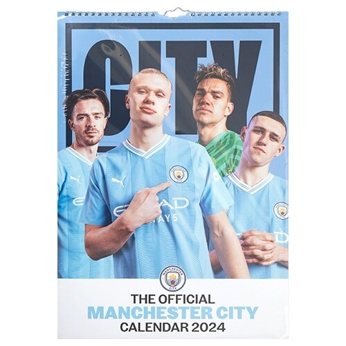 マンチェスターシティFC 壁掛けカレンダー2024（A3）