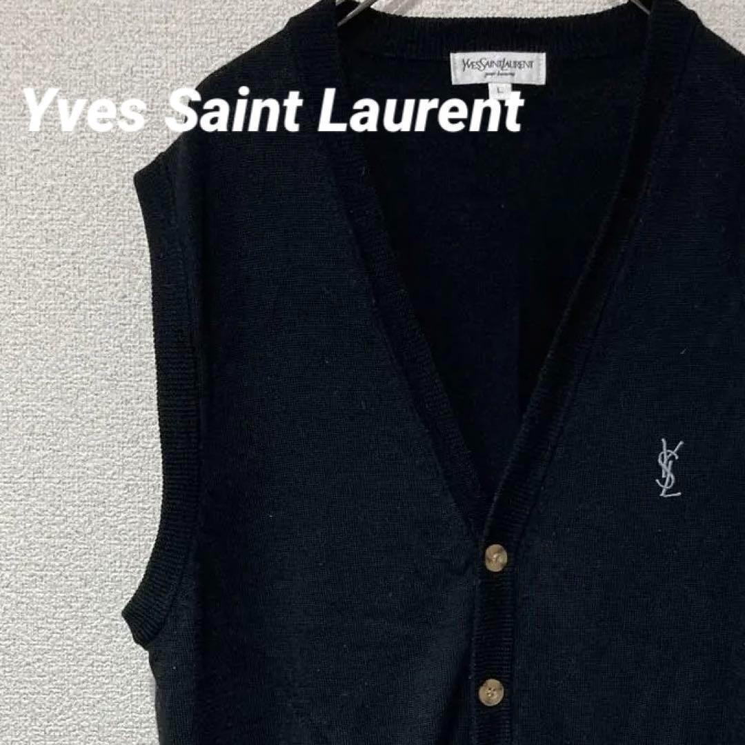 イヴ・サンローラン Yves Saint Laurant   ニット ベスト