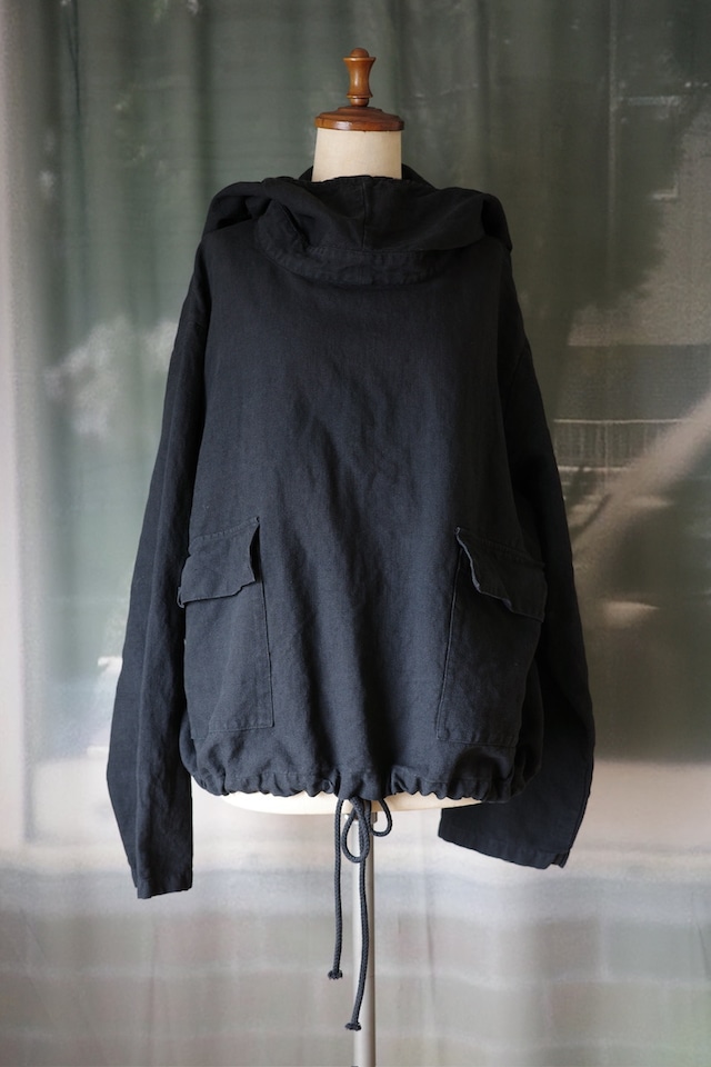 french linen salvage parka