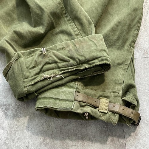 60s スウェーデン軍 実物 M-59 カーゴパンツ 詳細写真6