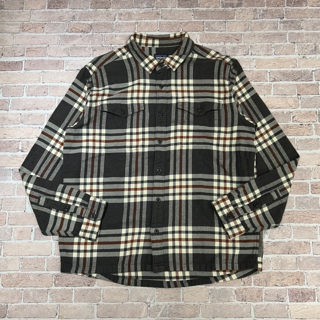 PATAGONIA FLANNEL CHECK SHIRT BROWN 2025